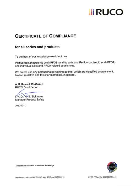 Certificate of Compliance_PFOS PFOA_All series